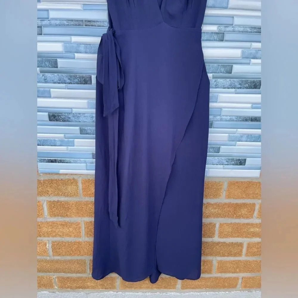 REFORMATION Chamomile Maxi Wrap Dress Size 4 - Picture 5 of 13